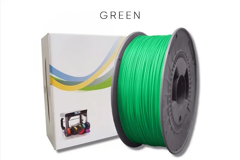 Filamento PLA 1Kg 1,75 PLA VERDE 5018
