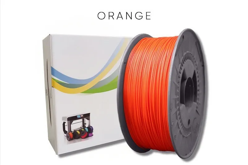 Filamento PETG 1Kg 1,75 Laranja