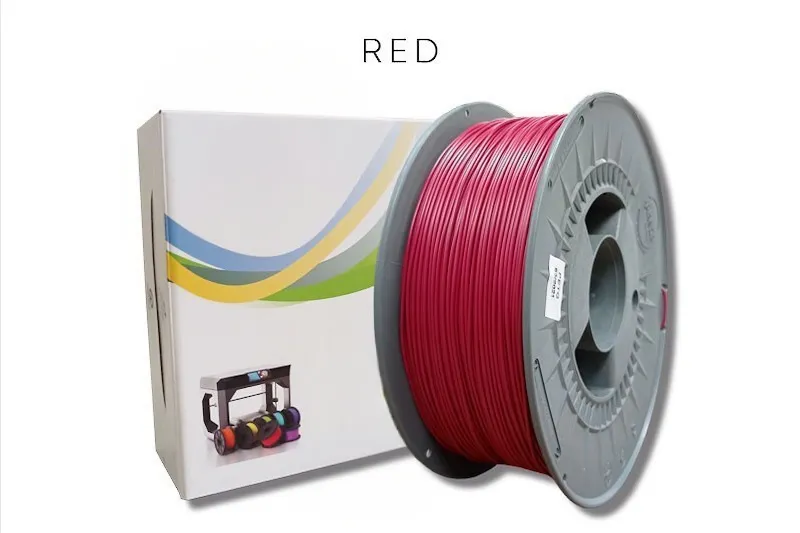 Filamento PETG 1Kg 1,75 Vermelho