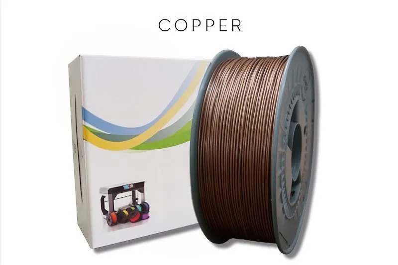 Filamento PLA 1Kg 1,75 PLA Cobre