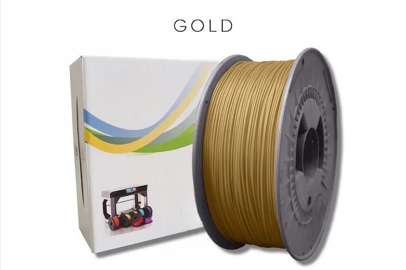 Filamento PLA 1Kg 1,75 Ouro